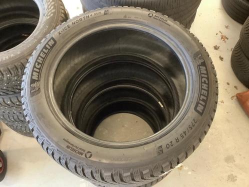 4 Michelin X-ice spijkerbanden 275 45 20 Volvo XC90 Audi Q7, Auto-onderdelen, Banden en Velgen, Band(en), Winterbanden, 20 inch