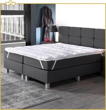3D air topper - 80x200 cm - luxe topdekmatras - Wit beschikbaar voor biedingen