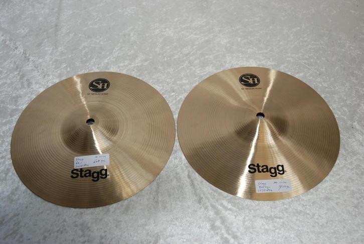 NIEUW!   Stagg SH medium hihat bekkens 608/724gr 10 inch, Muziek en Instrumenten, Instrumenten | Onderdelen, Nieuw, Drums of Percussie