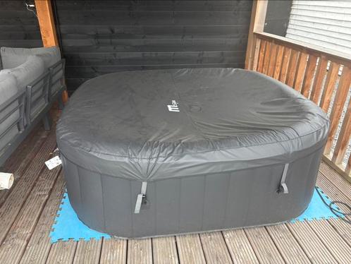 Mspa Tekapo bubbel massage jacuzzi opblaasbaar 6 personen, Tuin en Terras, Bubbelbaden en Hottubs, Zo goed als nieuw, Opblaasbaar