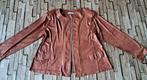 MAGNA - Als Nieuw, Leatherlook Stretch Jasje, maat 48/50, Kleding | Dames, Grote Maten, Bruin, Verzenden, Jasje of Colbert, Magna