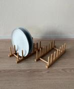 Dille & Kamille Bordenhouder Bamboe 2x, Overige materialen, Ophalen of Verzenden, Zo goed als nieuw, Bord(en)