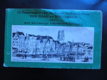 Boekje 26 panorama's zeldz. stads gezichten D. Haag en Rotte beschikbaar voor biedingen