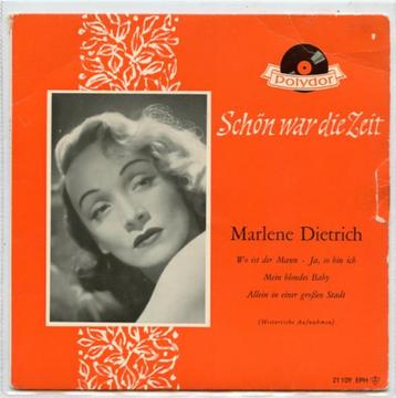 E.P. van Marlene Diwetrich uit 1962  beschikbaar voor biedingen