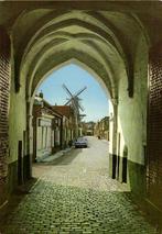 Zierikzee, Nobelpoort - auto molen - 1992 gelopen, Ophalen of Verzenden, 1980 tot heden, Gelopen, Zeeland