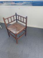 Vintage stoeltje, Huis en Inrichting, Stoelen, Ophalen, Gebruikt, Bruin, Eén