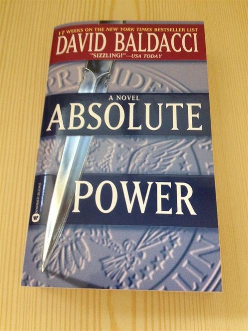 David Baldacci - Absolute Power (Engels, Thriller), Boeken, Taal | Engels, Nieuw, Fictie, Ophalen