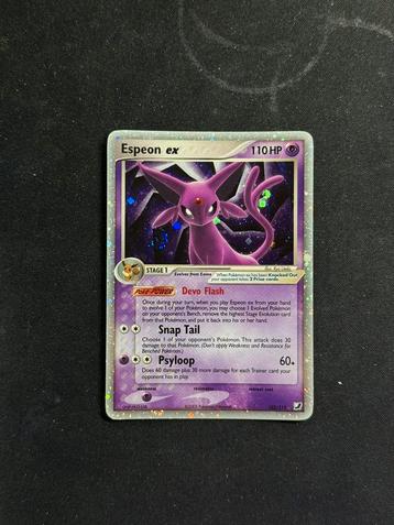 Espeon ex #102 beschikbaar voor biedingen