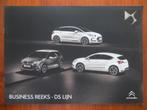 Citroën Business Reeks DS lijn (jan. 2014) DS3, DS4, DS5, Ophalen of Verzenden, Nieuw, Citroën
