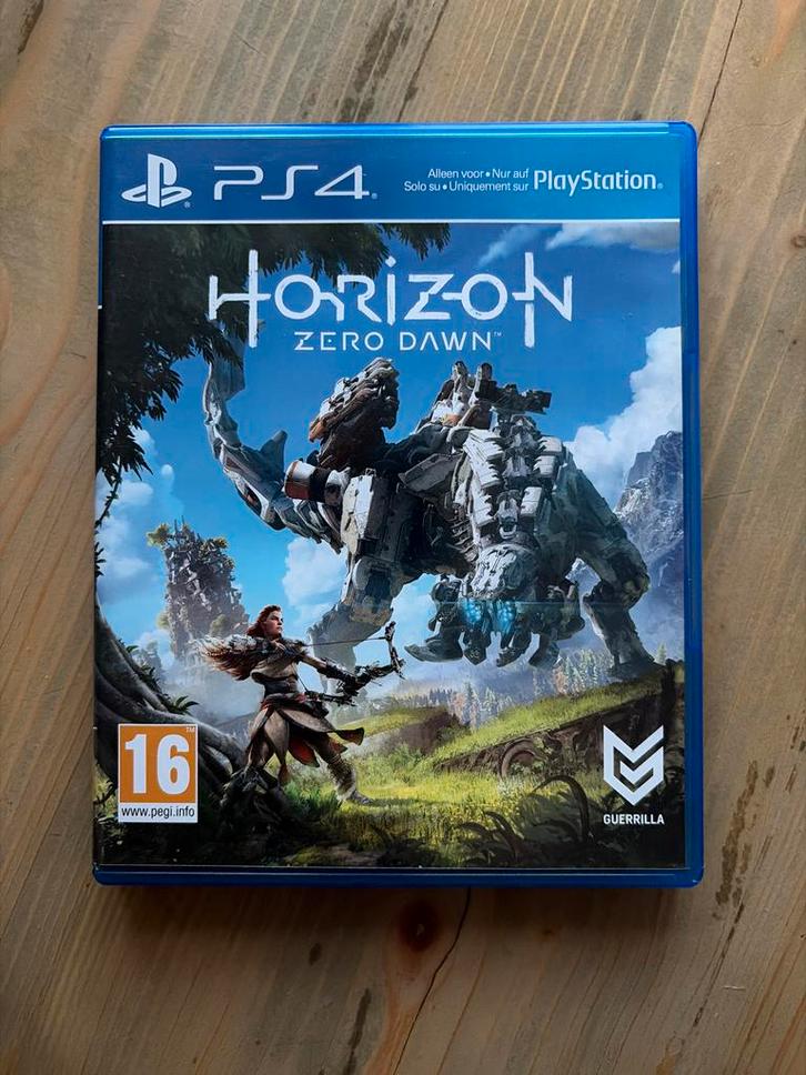 Horizon Zero Dawn - PlayStation 4, Spelcomputers en Games, Games | Sony PlayStation 4, Gebruikt, Avontuur en Actie, 1 speler, Vanaf 16 jaar
