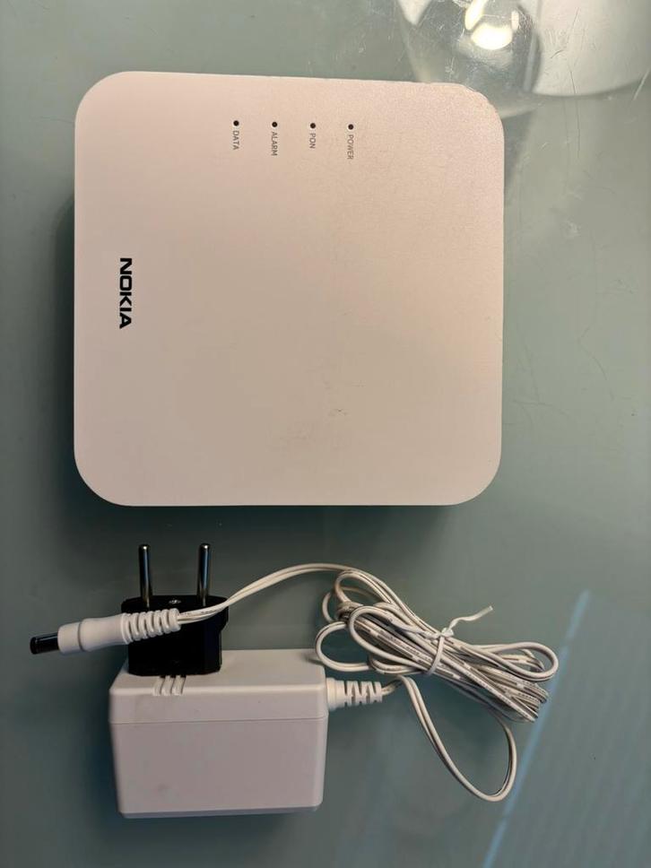 Nokia XS-010X-Q (XGS-PON ONT Delta / Caiway), Computers en Software, Routers en Modems, Zo goed als nieuw, Ophalen of Verzenden