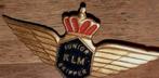 Vintage KLM Junior Skipper Pin, Ophalen of Verzenden, Gebruikt, Gebruiksvoorwerp