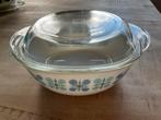 Vintage Schott Mainz Jena Glas Ovenschaal met Deksel, Antiek en Kunst, Ophalen