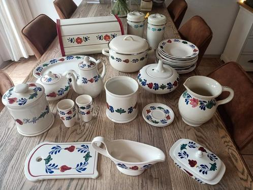 Boerenbont, Huis en Inrichting, Keuken | Servies, Gebruikt, Bord(en), Boerenbont, Aardewerk, Ophalen