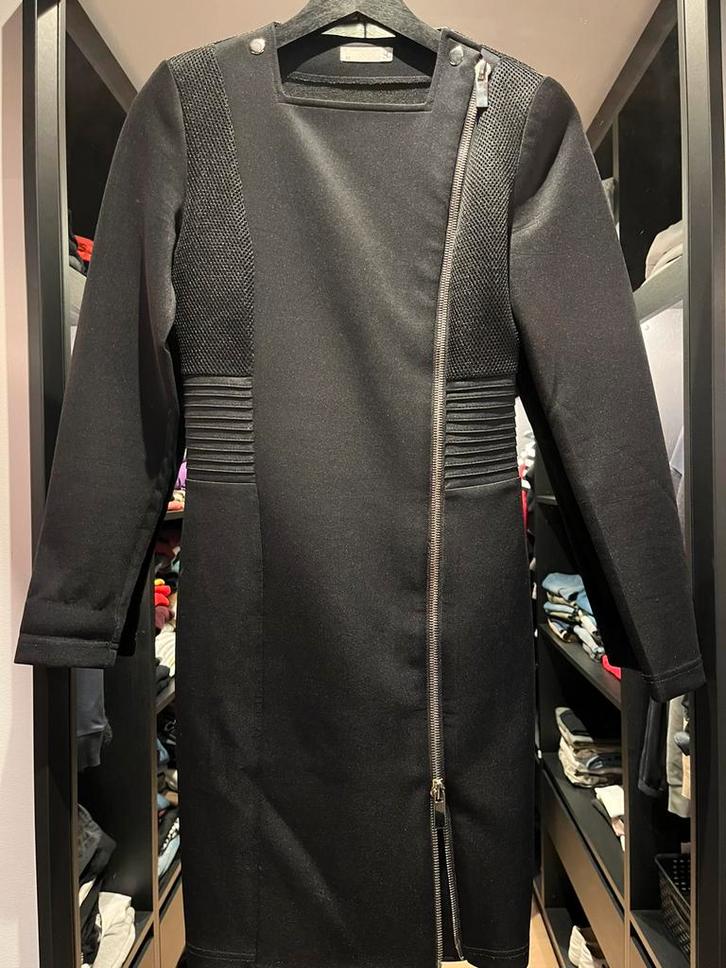 Jurk Supertrash maat XS, Kleding | Dames, Jurken, Nieuw, Maat 34 (XS) of kleiner, Zwart, Boven de knie, Ophalen of Verzenden