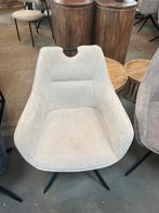 Magazijn leegverkoop draai-eetstoelen beige metaal zwart, Industrieel hotelchique, Overige kleuren, Nieuw, Ophalen of Verzenden