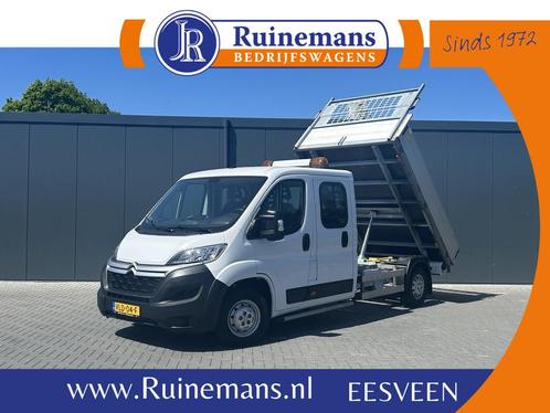 Citroën Jumper 2.2 BlueHDi 141 PK EURO 6 / L4 MAXI /KIPPER, Auto's, Bestelauto's, Te koop, ABS, Alarm, Bluetooth, Boordcomputer