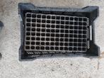 zaai stek tray trays Diverse soorten, Tuin en Terras, Kunststof, Gebruikt, Minder dan 30 cm, Minder dan 60 cm