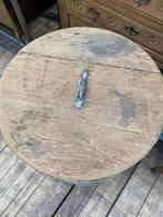 Stoer eiken houten vat ton met deksel, Ophalen