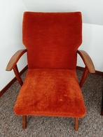 Vintage fauteuils 2, Huis en Inrichting, Minder dan 75 cm, Gebruikt, Hout, 50 tot 75 cm
