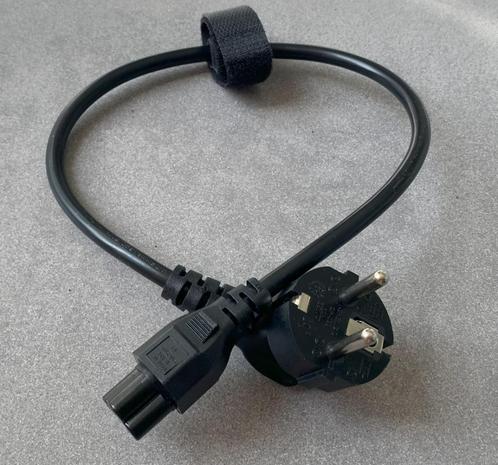 C5 Adapterkabel Stroomkabel - 40 cm zwart, Computers en Software, Pc- en Netwerkkabels, Nieuw, Ophalen of Verzenden