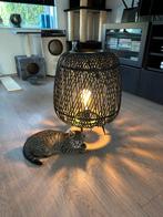Zwarte Vloerlamp met LED Lamp (E27), Ophalen of Verzenden, Zo goed als nieuw, Overige materialen, Minder dan 100 cm