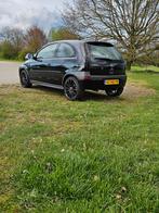 Opel Corsa 1.8 16V 3D 2001 Zwart, Auto's, Opel, 125 pk, 4 cilinders, 1796 cc, Zwart
