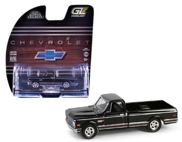 1972 Chevy Cheyenne C10 van Greenlight 1/64 zwart beschikbaar voor biedingen