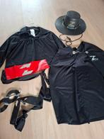 Zorro verkleedkleding maat 110 met hoed, Ophalen of Verzenden, Gebruikt, 110 t/m 116, Jongen of Meisje