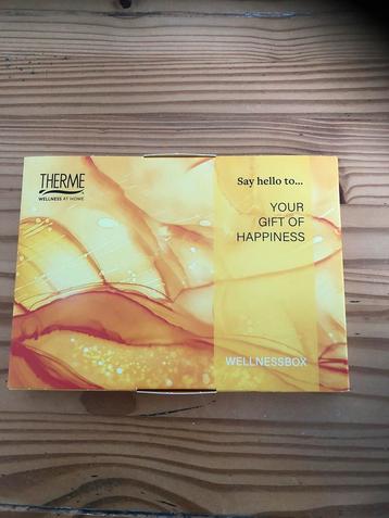 Therme Wellnessbox Orange Happiness - Nieuw! beschikbaar voor biedingen