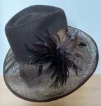 Hoed bruin maat 58, Ophalen of Verzenden, Zo goed als nieuw, 58 cm (L, 7¼ inch) of meer, Hoed