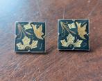 vintage clip oorbellen Toledo Damascene  €12, Sieraden, Tassen en Uiterlijk, Antieke sieraden, Ophalen of Verzenden, Overige materialen