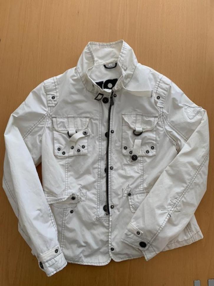 GAASTRA jas-wit-maat 40, Kleding | Dames, Jassen | Zomer, Zo goed als nieuw, Maat 38/40 (M), Wit, Ophalen of Verzenden