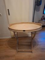Riverdale Bijzettafel - Ovaal - Hout, Huis en Inrichting, Tafels | Bijzettafels, Gebruikt, 55 tot 75 cm, Landelijk, Ovaal