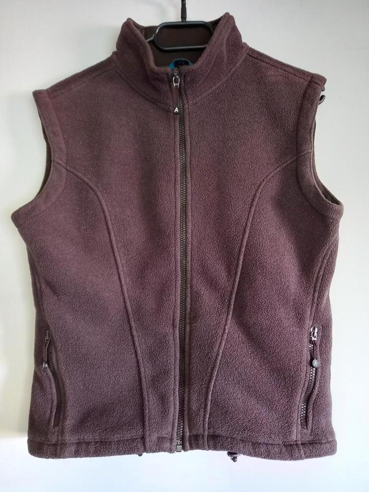 Anky bruine polar tec fleece bodywarmer mt M, Dieren en Toebehoren, Paardrijkleding, Gebruikt, Dames, Kinderen, Bovenkleding, Overige soorten