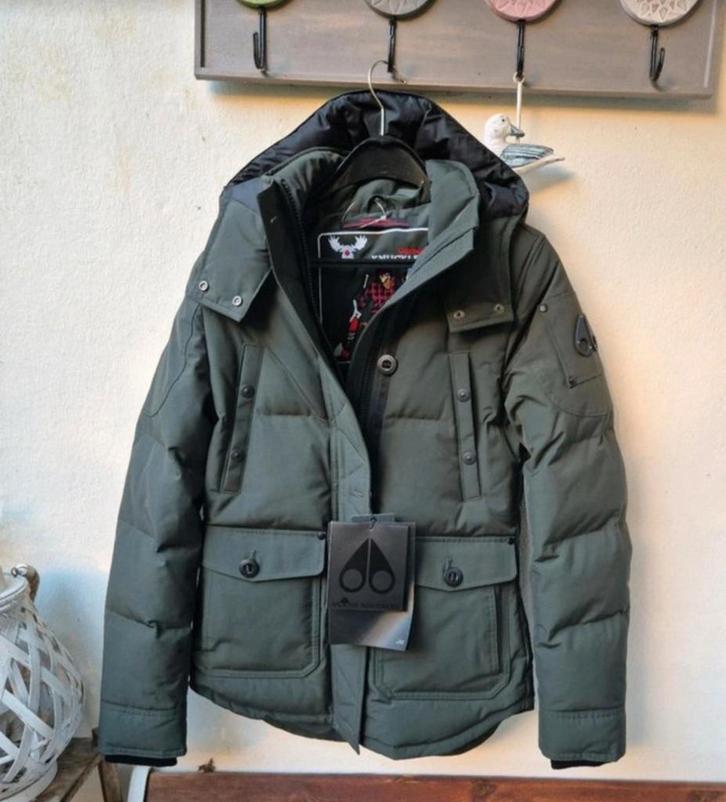 Moose Knuckles Jas XS - Nieuw & Origineel!, Kleding | Heren, Jassen | Winter, Nieuw, Maat 46 (S) of kleiner, Groen, Ophalen of Verzenden