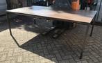 Kantine- / werktafel, 120x220x72,5 cm, 2 stuks, trespa blad, Ophalen, Gebruikt, 100 tot 150 cm, 200 cm of meer