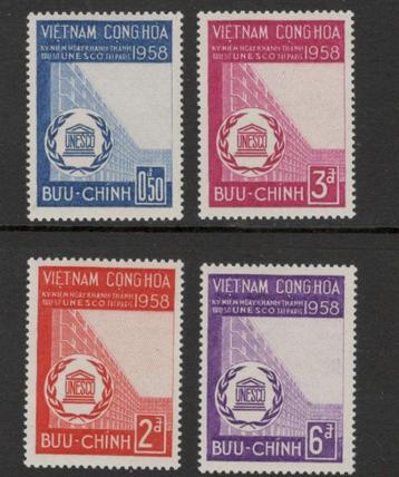 1958 ZUID-VIETNAM Unesco-serie voormalige-republiek beschikbaar voor biedingen