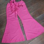 Themafeest Broek pantalon roze rose flared wijde pijp 56, Kleding | Heren, Carnaval, Ophalen of Verzenden, Maat 56/58 (XL), Zo goed als nieuw