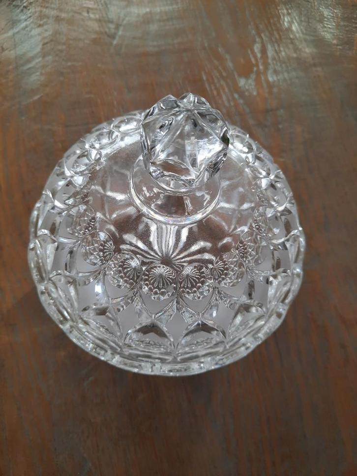 Vintage Kristallen Bonbonschalen met Deksels, Antiek en Kunst, Antiek | Glas en Kristal, Ophalen of Verzenden