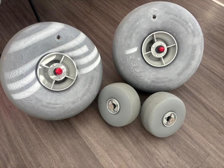 Wheeleez Off-road ballon banden voor rolstoel, Diversen, Rolstoelen, Zo goed als nieuw, Handbewogen rolstoel, Ophalen