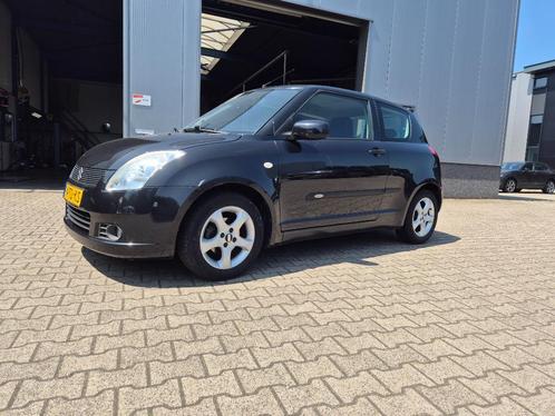 Suzuki Swift 1.3 3D  Exclusive 2006 Zwart, Trekhaak, Auto's, Suzuki, Bedrijf, Swift, ABS, Airbags, Airconditioning, Android Auto