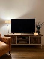 Riviera Maison TV meubel - Driftwood - 180cm, Ophalen, 150 tot 200 cm, Zo goed als nieuw, Minder dan 100 cm