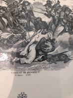 2 antieke Napoleon borden merk Boch set prijs 9,95, Ophalen of Verzenden