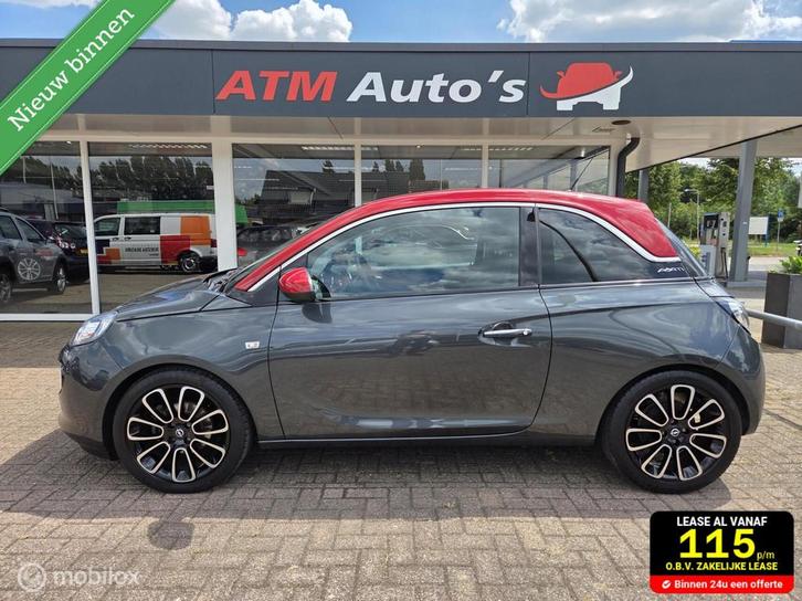 Opel ADAM 1.0 Turbo BlitZ Airco Cruise PDC Stuur Verwarming, Auto's, Opel, Bedrijf, Te koop, ADAM, ABS, Airbags, Airconditioning