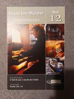 Klaas Jan Mulder - Inprovisaties - Deel 12, Muziek en Instrumenten, Bladmuziek, Les of Cursus, Ophalen of Verzenden, Zo goed als nieuw