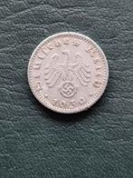 Duitsland 50 reichspfennig 1939 G met hakenkruis, Ophalen of Verzenden, Duitsland