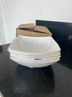 4 set witte Luminarc vierkant schalen, Nieuw, Ophalen of Verzenden, Schaal of Schalen, Overige stijlen