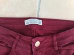 wijnrode spijkerbroek jeans zara trafaluc, Overige kleuren, Verzenden, Zara, Zo goed als nieuw