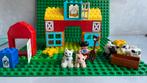 Lego duplo boerderij, dieren en toebehoren., Kinderen en Baby's, Speelgoed | Duplo en Lego, Ophalen of Verzenden, Gebruikt, Duplo